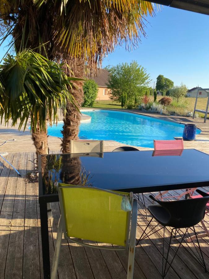 Agreable Chambre D'Hote Calme Avec Piscine Souvans Eksteriør bilde